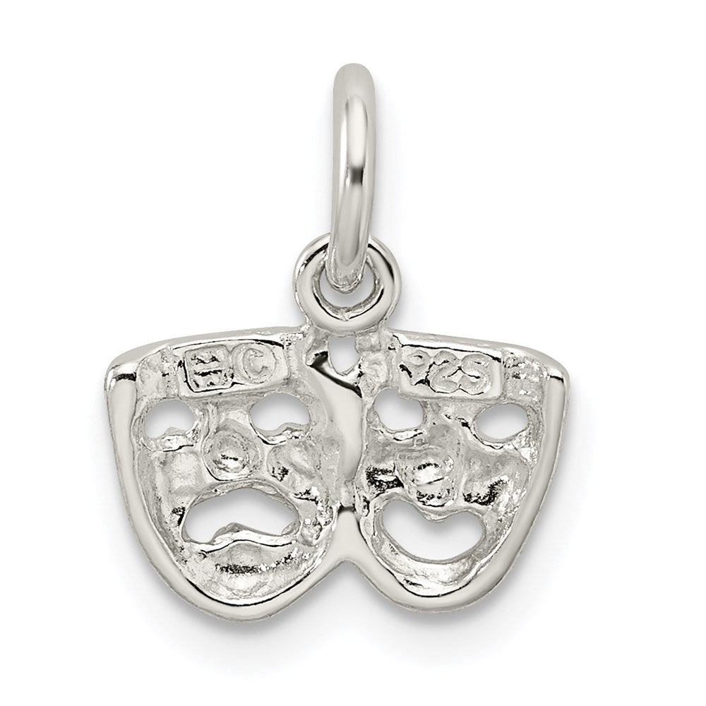 Sterling Silver Comedy/Tragedy Charm