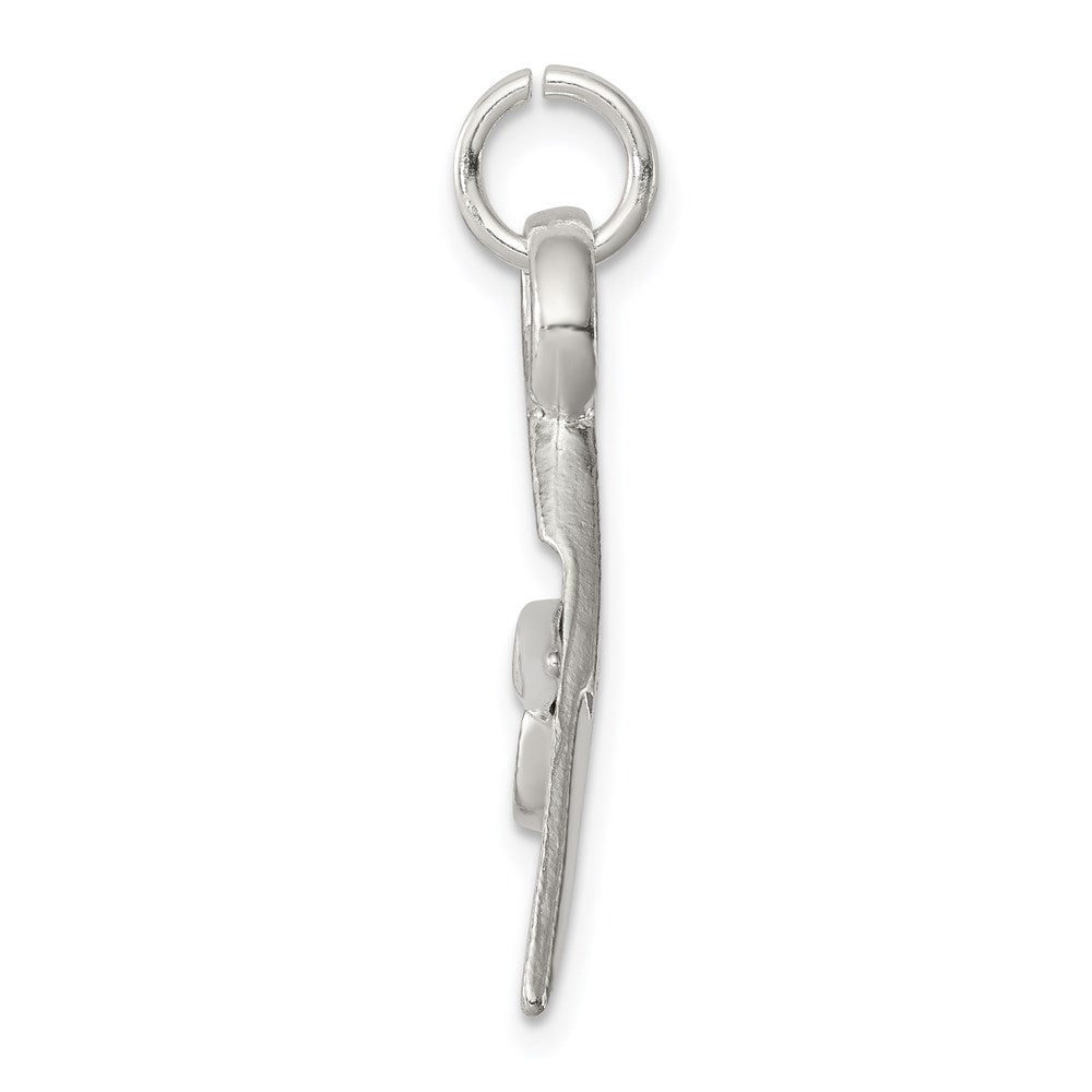 Sterling Silver Scissors Charm