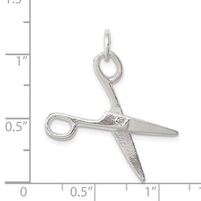 Sterling Silver Scissors Charm