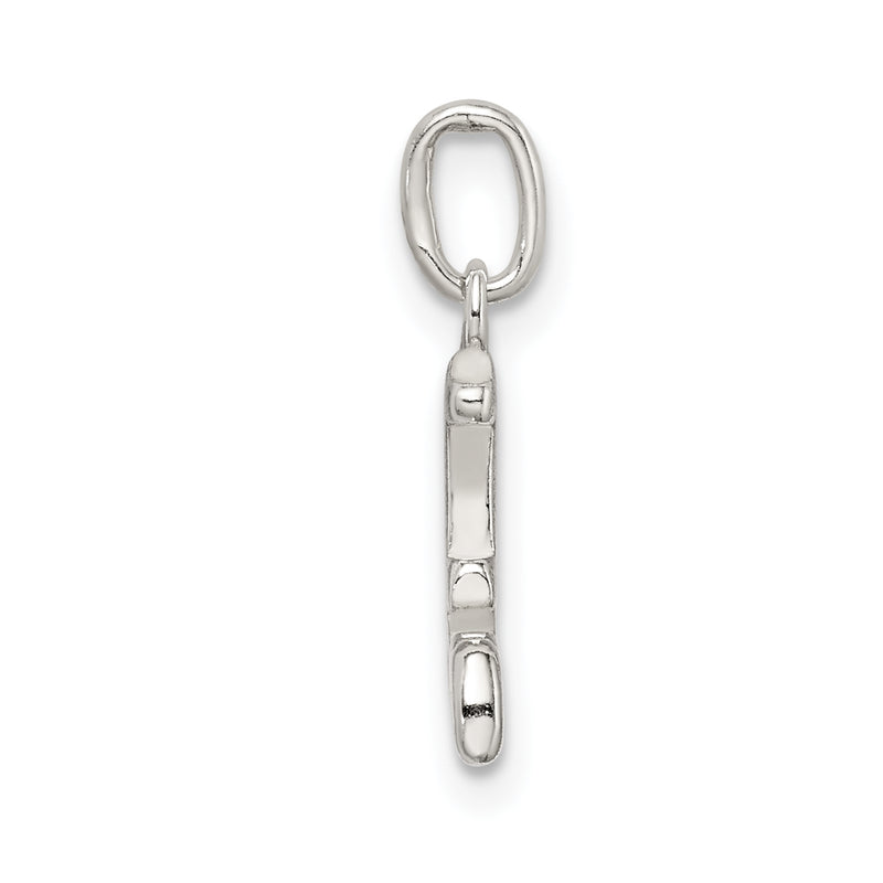 Sterling Silver Polished #1 Mom Charm