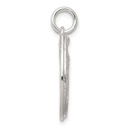 Sterling Silver Horseshoe With Horse Head Pendant