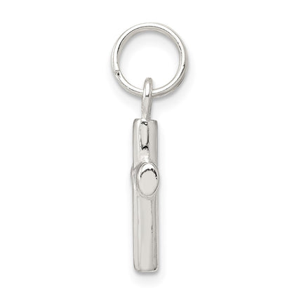 Sterling Silver Polished Love Cross Charm