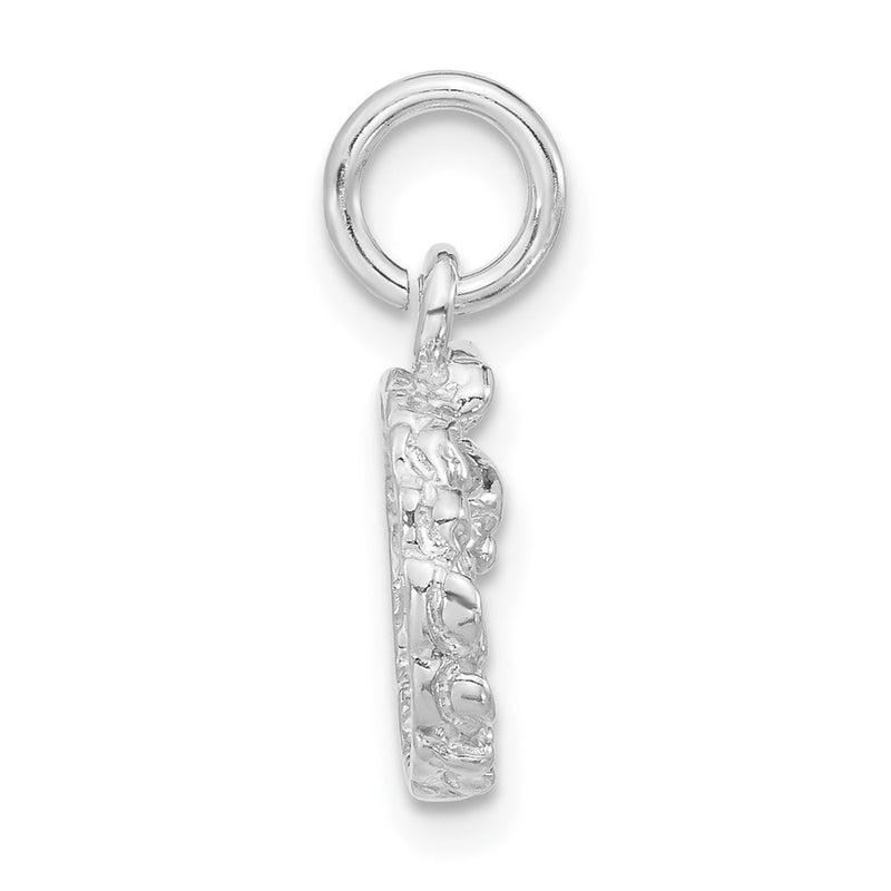 Sterling Silver Wreath Charm