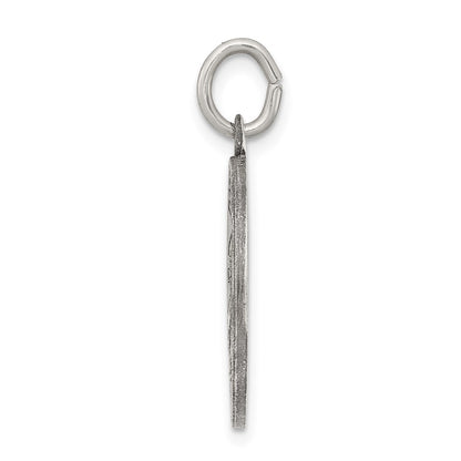 Sterling Silver Antiqued And Brushed Pope Francis Medal