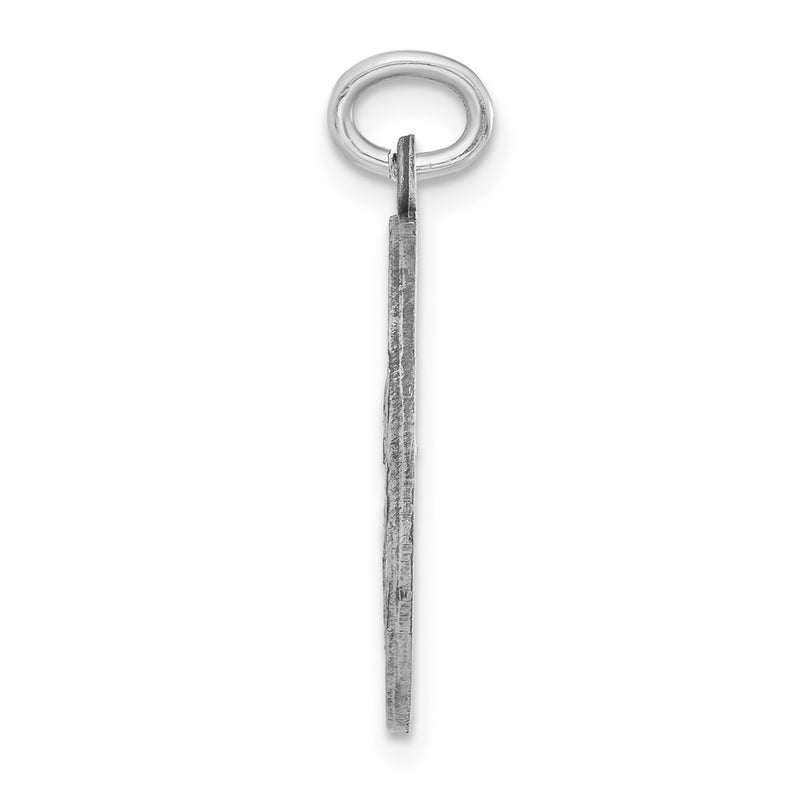 Sterling Silver Antiqued And Brushed Papa Francisco Medal