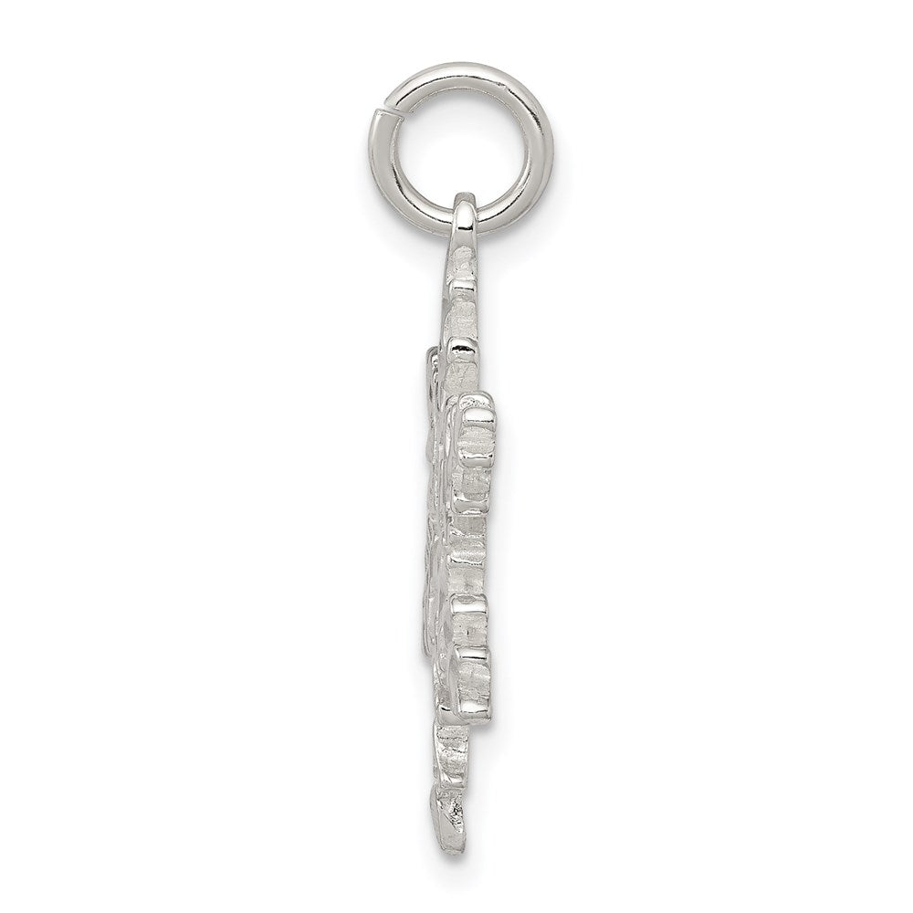 Sterling Silver Snowflake Pendant