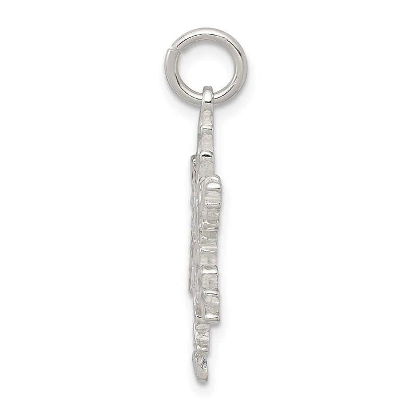 Sterling Silver Snowflake Pendant