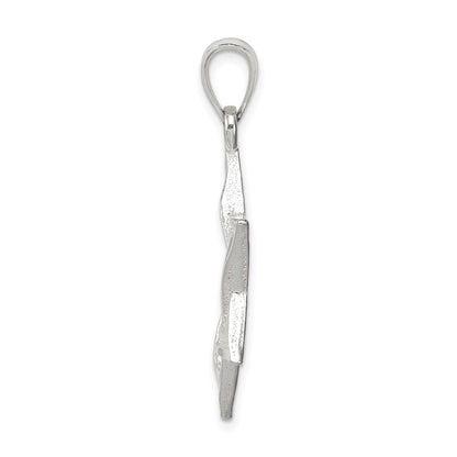 Sterling Silver Polished Star Of David Pendant