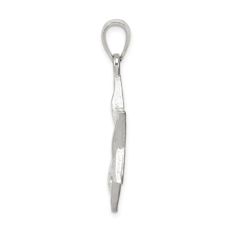 Sterling Silver Polished Star Of David Pendant