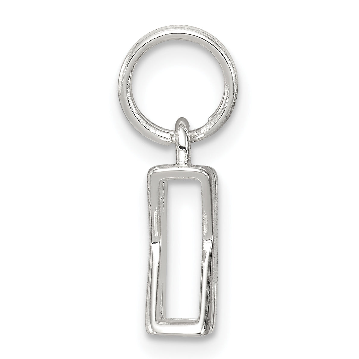 Sterling Silver Letter K Initial Charm