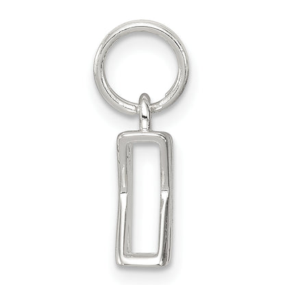 Sterling Silver Letter K Initial Charm