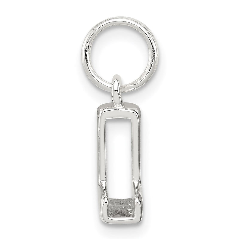 Sterling Silver Letter L Initial Charm