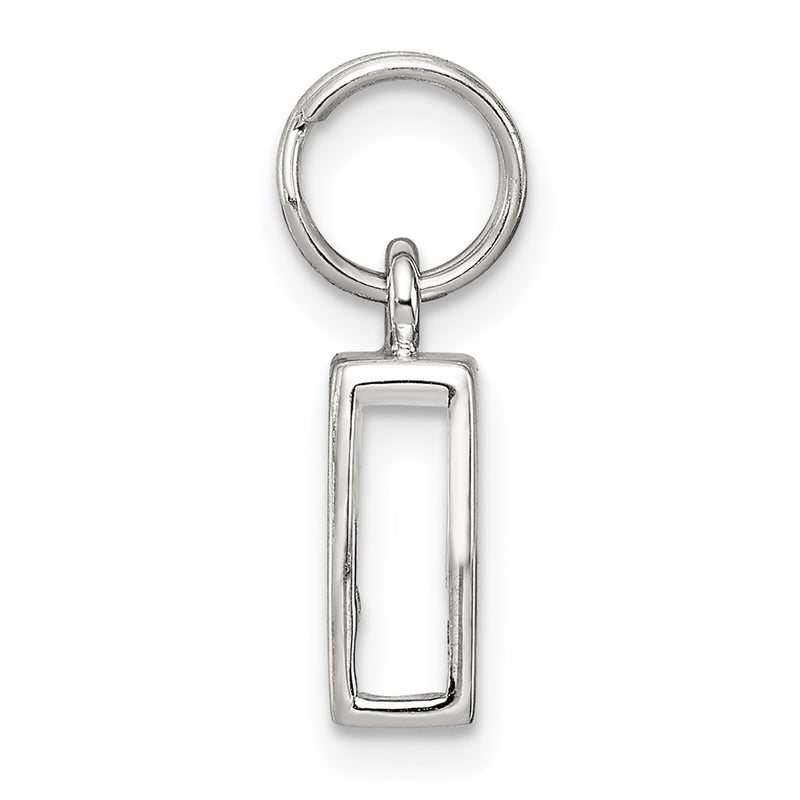 Sterling Silver Letter P Initial Charm