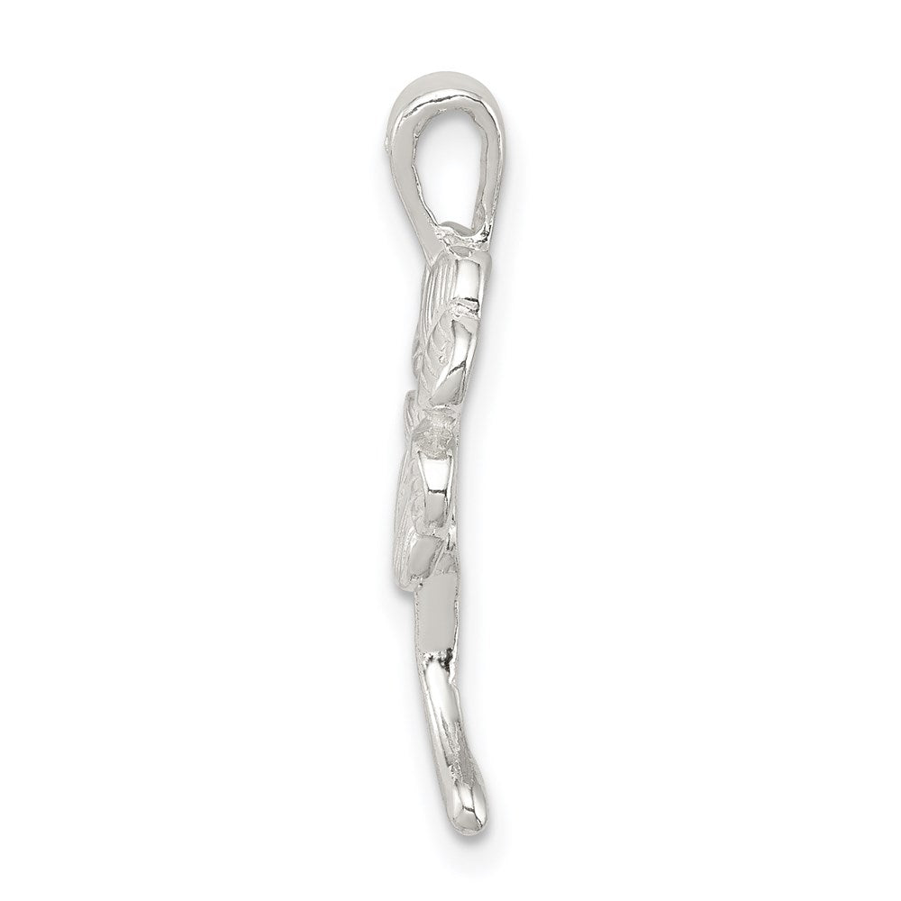 Sterling Silver 4-Leaf Clover Charm