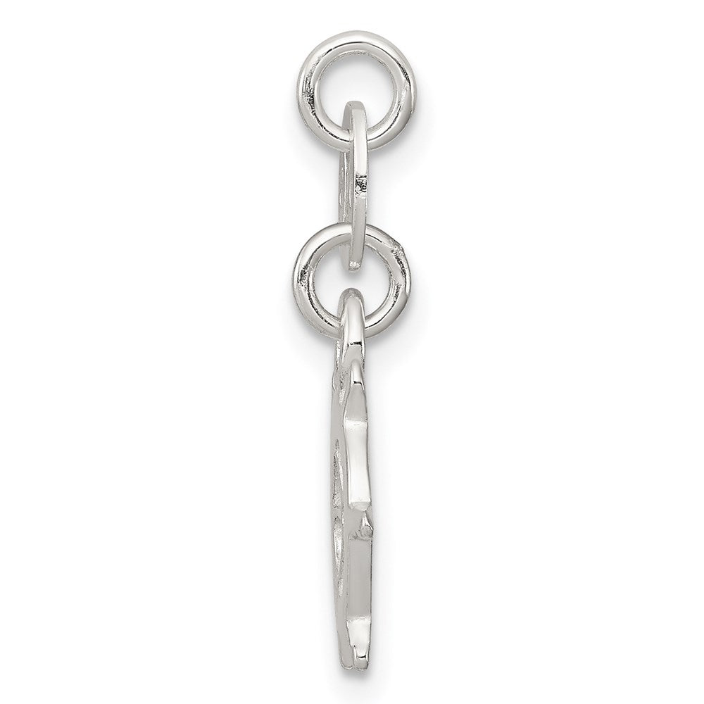 Sterling Silver Polished Nautical Charm