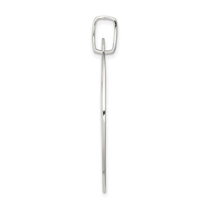 Sterling Silver Polished Pendant