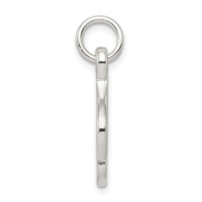 Sterling Silver Polished Music Note Charm