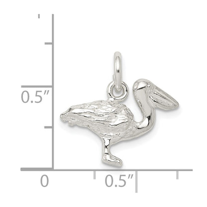Sterling Silver Pelican Charm
