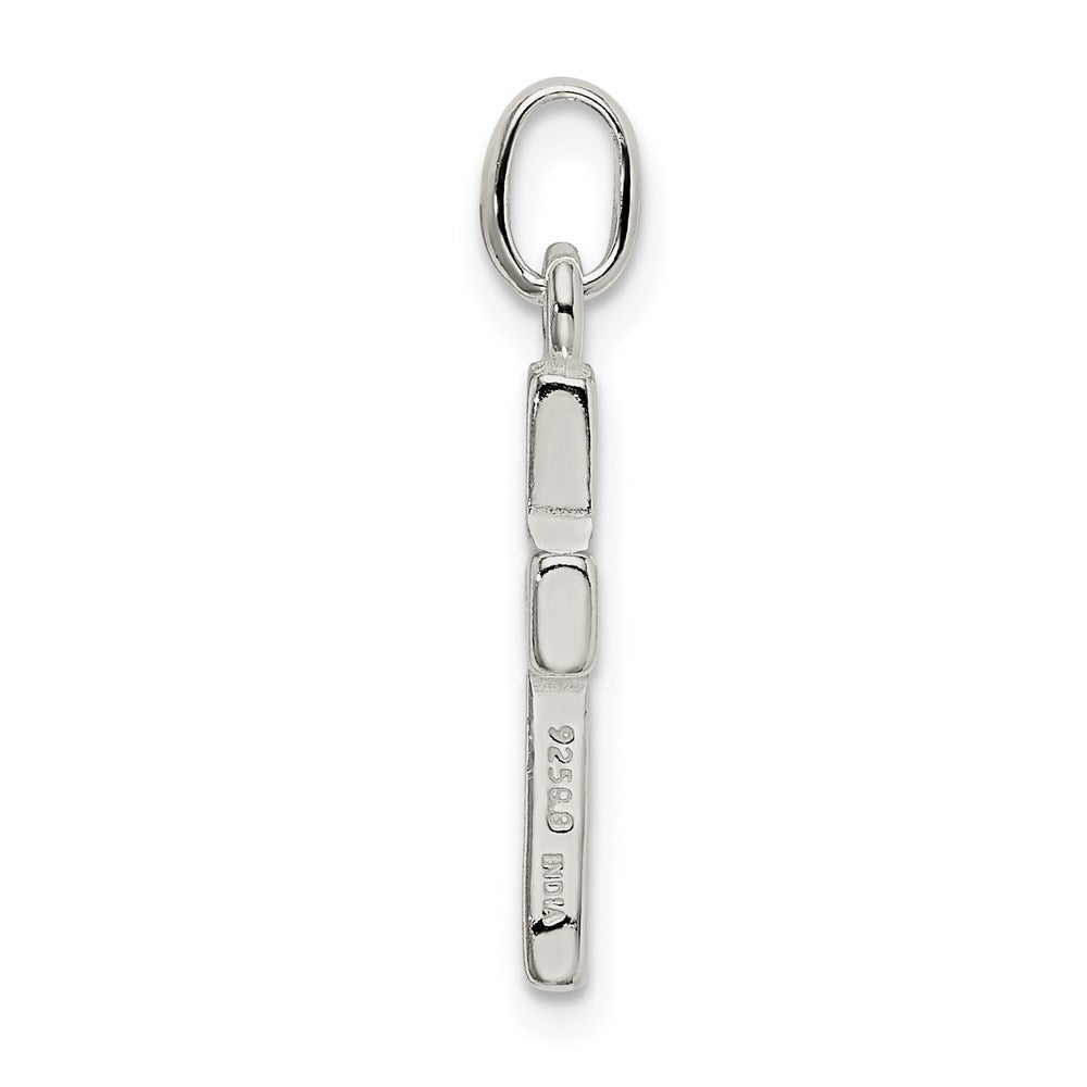 Sterling Silver Cut-Out Cross Charm
