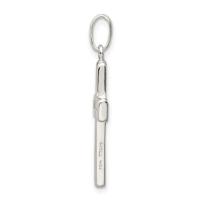 Sterling Silver Cut-Out Cross Charm