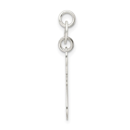 Sterling Silver Polished Cat Charm
