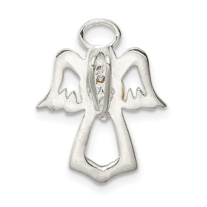 Sterling Silver & Gold Tone Angel Chain Slide