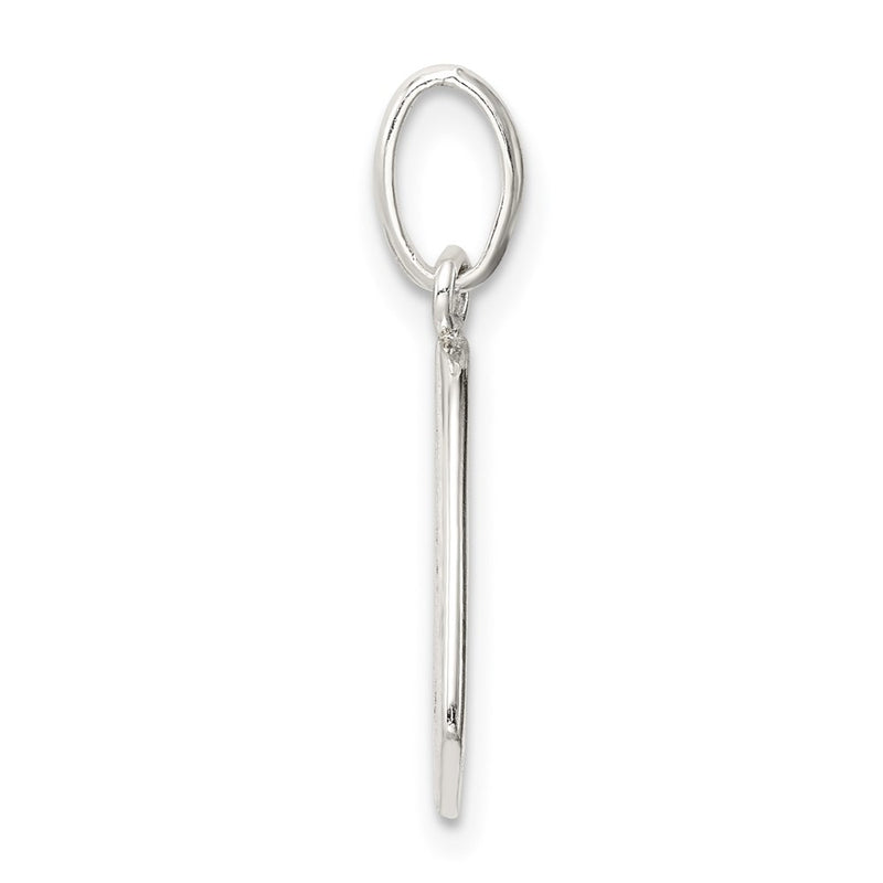 Sterling Silver Brushed & Antiqued Mother Heart Pendant