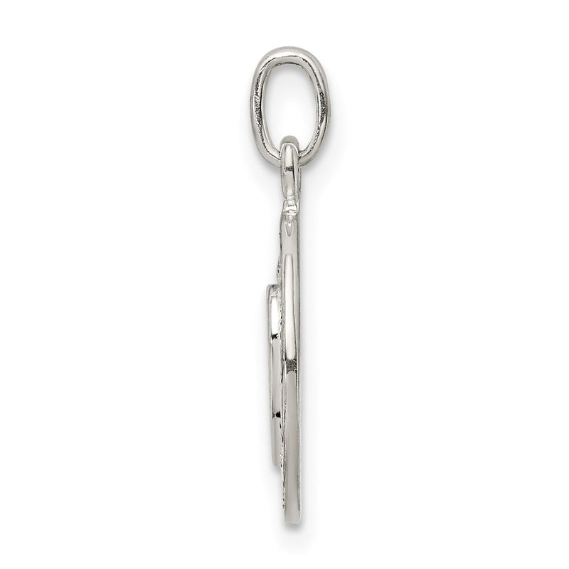 Sterling Silver Enamel Mom Charm
