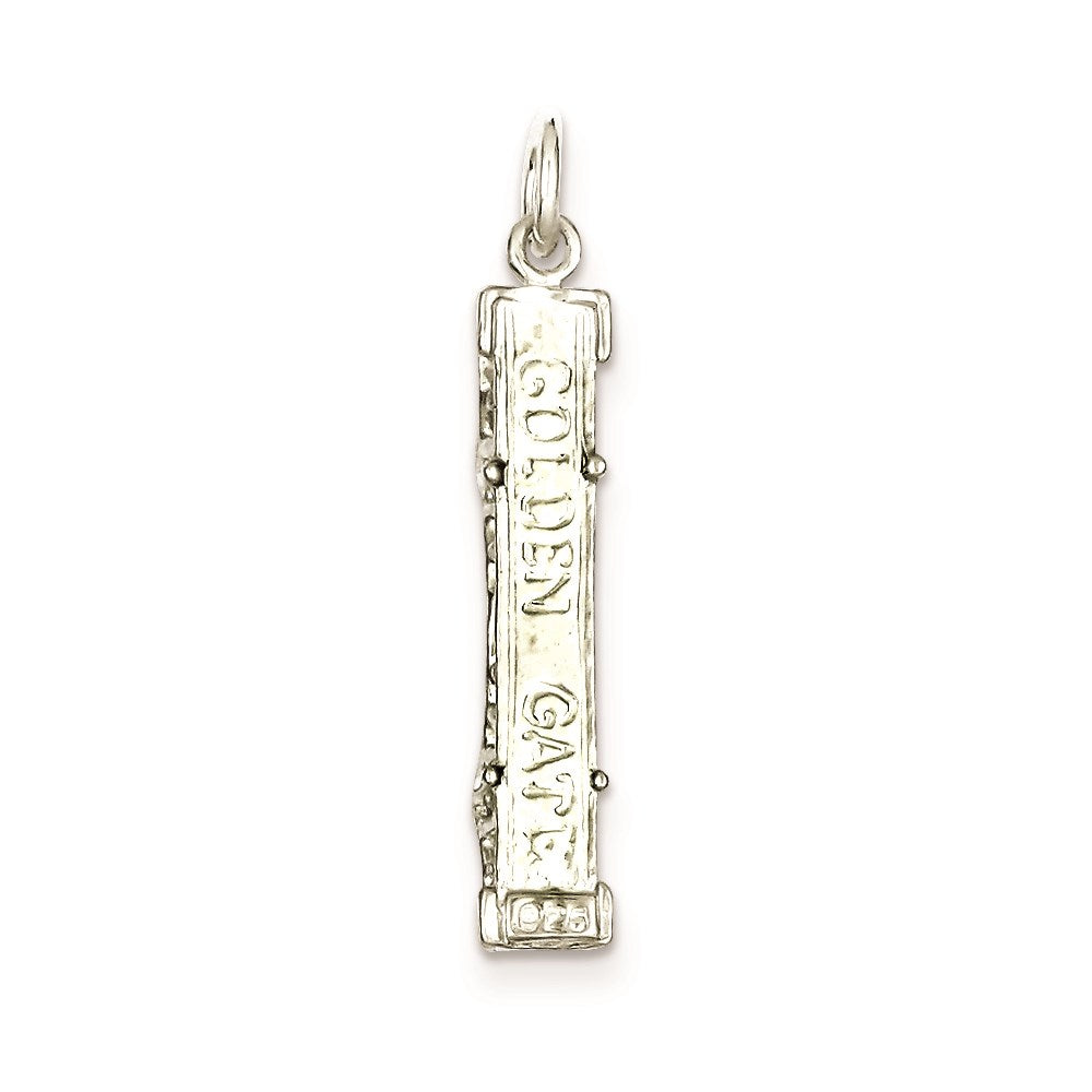 Sterling Silver Golden Gate Bridge Charm