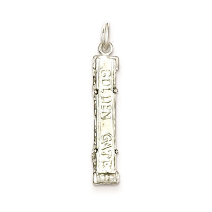 Sterling Silver Golden Gate Bridge Charm