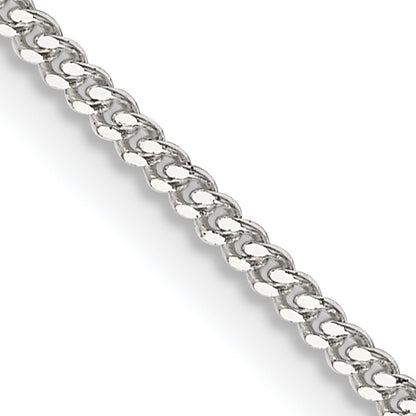 20 Inch Sterling Silver 1.5mm Curb Chain
