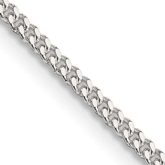 14 Inch Sterling Silver 1.75mm Curb Chain