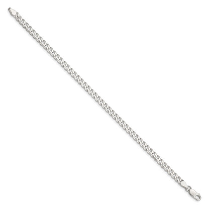 7 Inch Sterling Silver 4.5mm Curb Chain