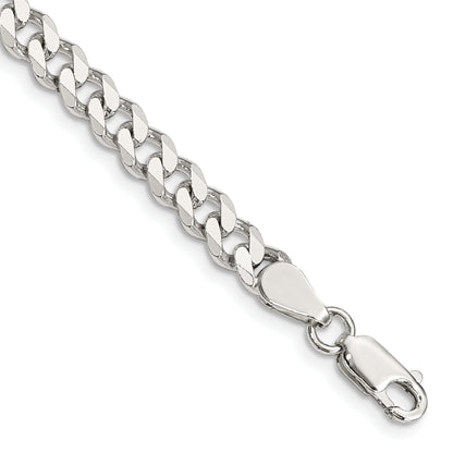 7 Inch Sterling Silver 5.7mm Curb Chain
