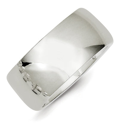 Sterling Silver 10mm Comfort Fit Size 5.5 Band