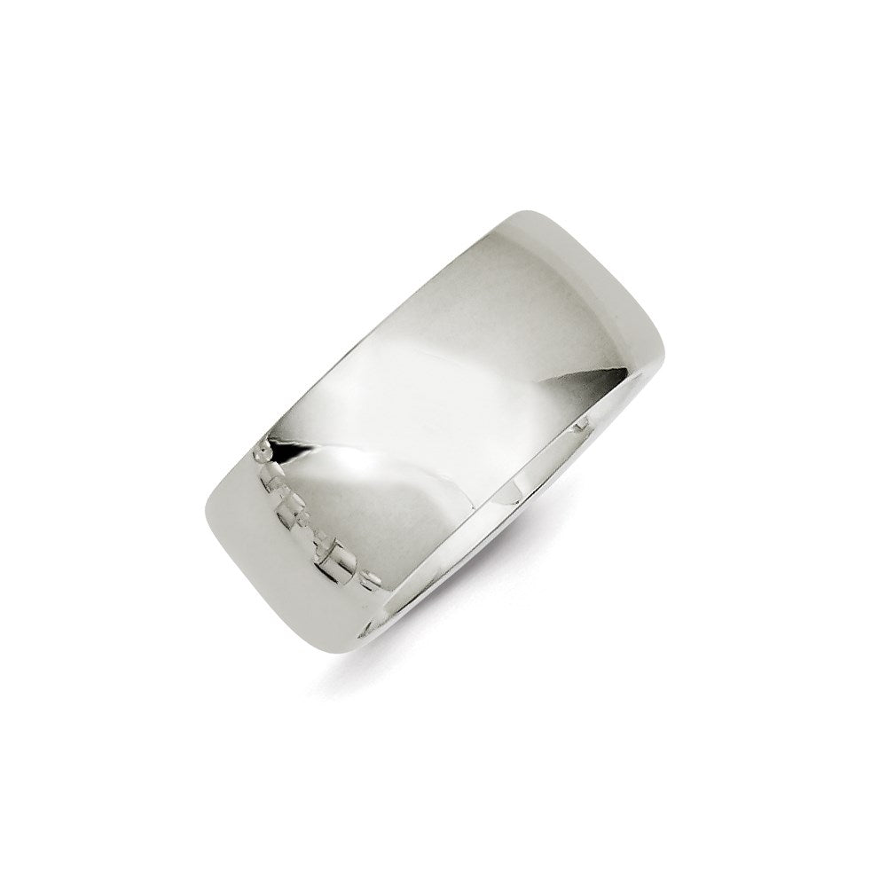 Sterling Silver 10mm Comfort Fit Size 8.5 Band