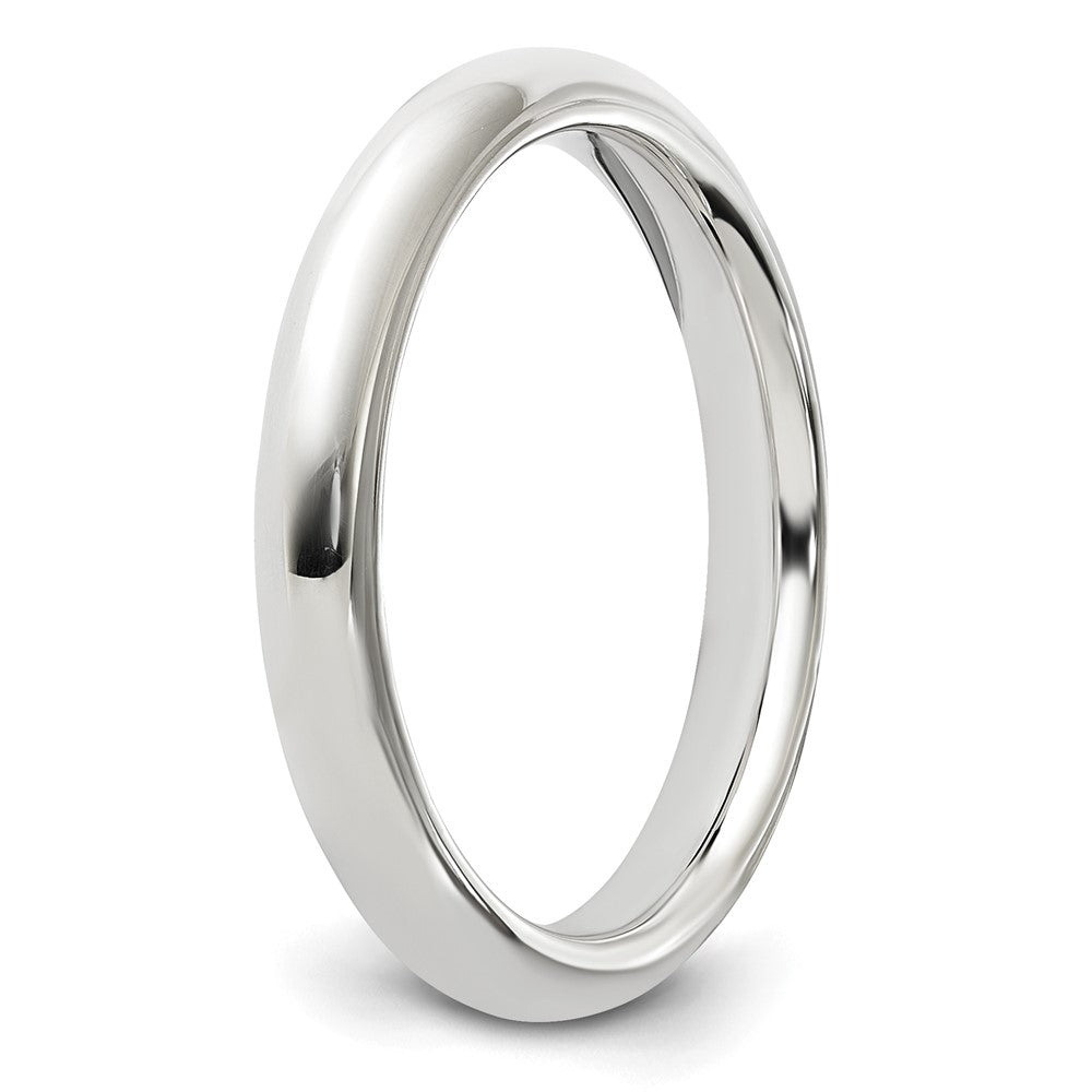 Sterling Silver 3mm Comfort Fit Size 11 Band