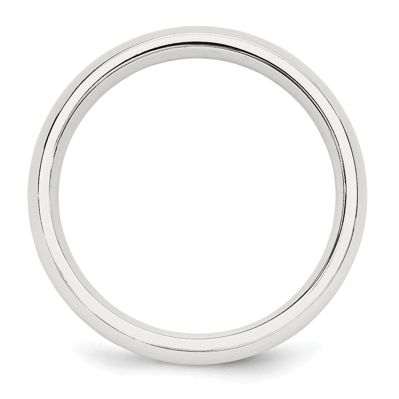 Sterling Silver 5mm Comfort Fit Size 8 Band