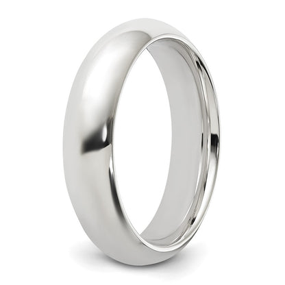 Sterling Silver 5mm Comfort Fit Size 8 Band