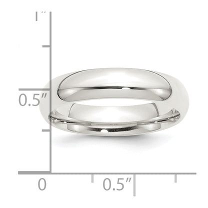 Sterling Silver 5mm Comfort Fit Size 7 Band