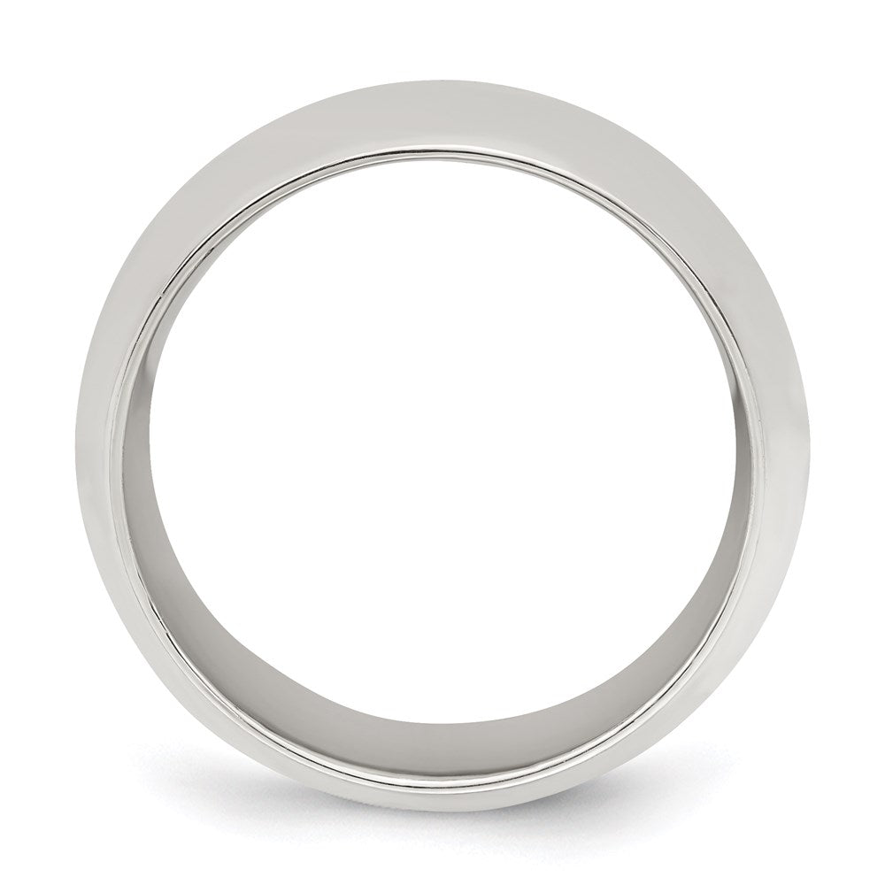 Sterling Silver 9mm Comfort Fit Size 9.5 Band