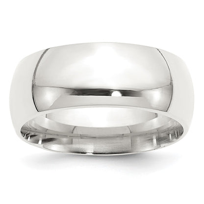 Sterling Silver 9mm Comfort Fit Size 5.5 Band