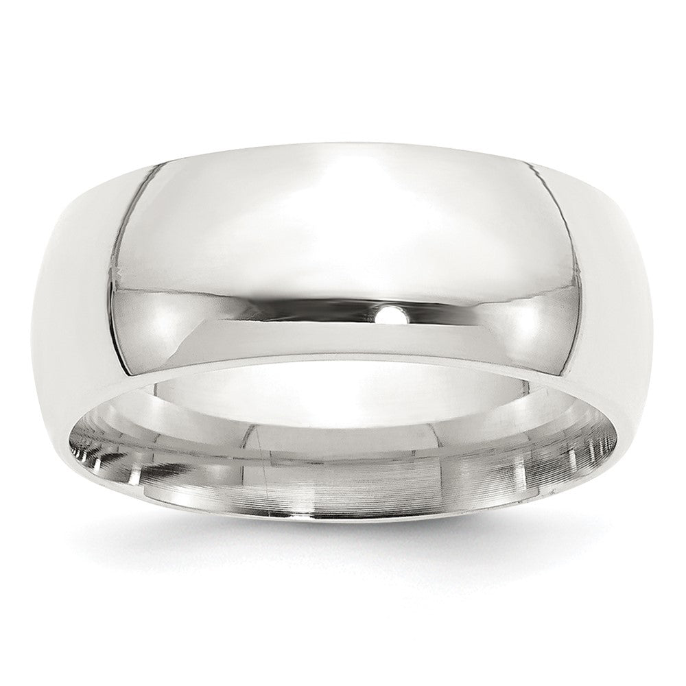 Sterling Silver 9mm Comfort Fit Size 8.5 Band