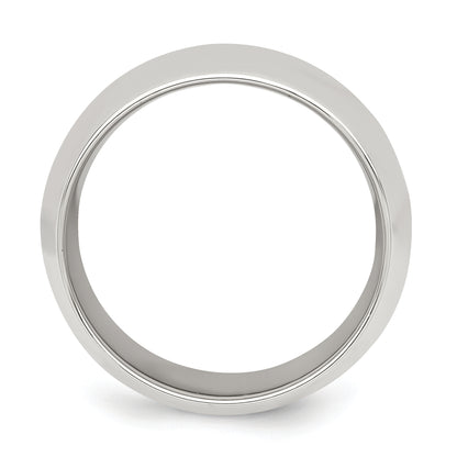 Sterling Silver 10mm Comfort Fit Size 5.5 Band