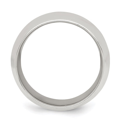 Sterling Silver 10mm Comfort Fit Size 8.5 Band