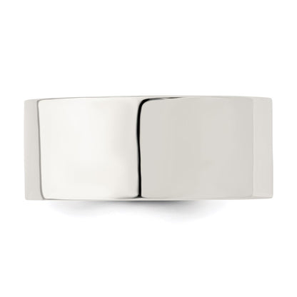 Sterling Silver 9mm Comfort Fit Flat Size 9 Band