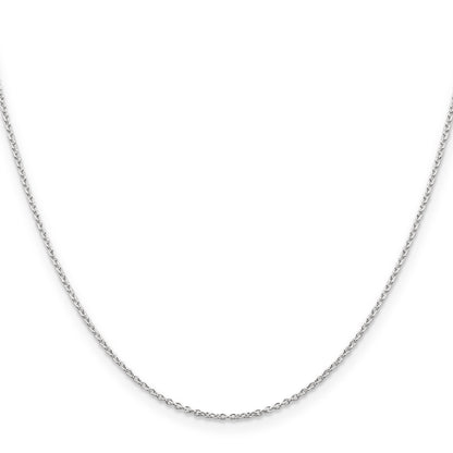 30 Inch Sterling Silver 1.25mm Cable Chain Necklace