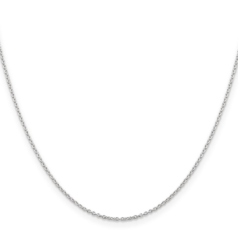 30 Inch Sterling Silver 1.25mm Cable Chain Necklace