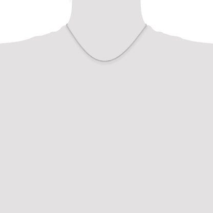 16 Inch Sterling Silver 1.25mm Cable Chain Necklace