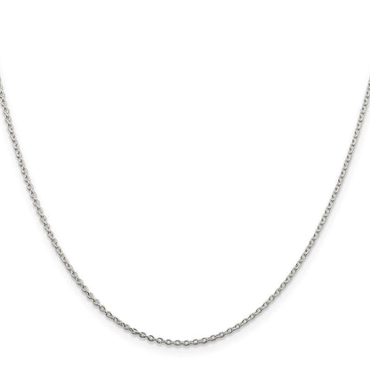 36 Inch Sterling Silver 1.5mm Cable Chain Necklace